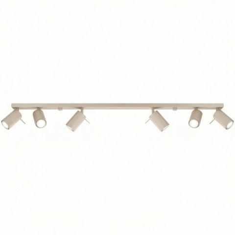 Sollux Lighting Plafon RING 6L taupe