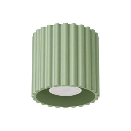 Sollux Lighting Plafon AURA 1 szałwiowy GU10