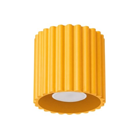 Sollux Lighting Plafon AURA 1 żółty GU10
