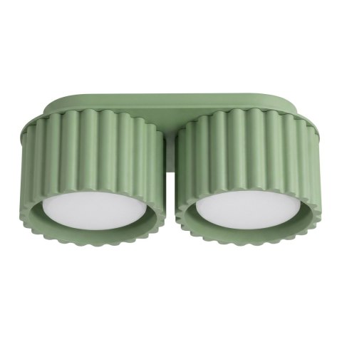 Sollux Lighting Plafon AURA 2 szałwiowy Gx53