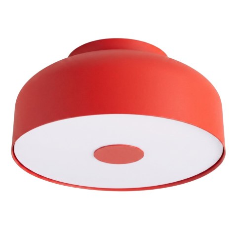 Sollux Lighting Plafon OMIQ czerwony