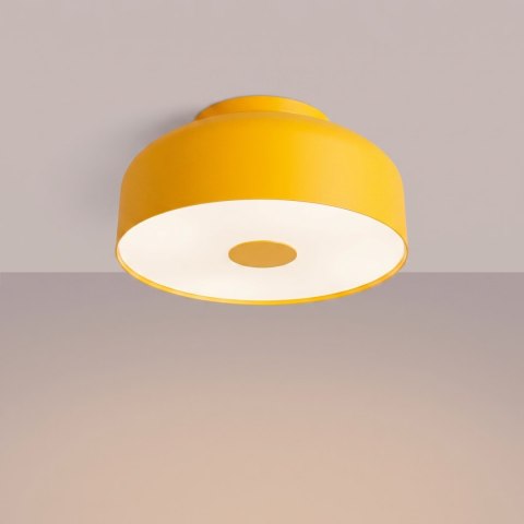 Sollux Lighting Plafon OMIQ żółty