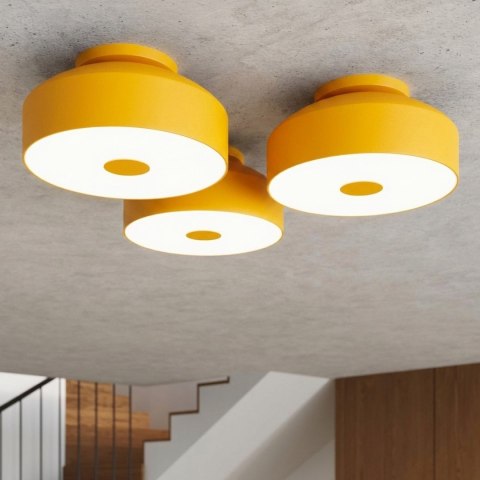Sollux Lighting Plafon OMIQ żółty