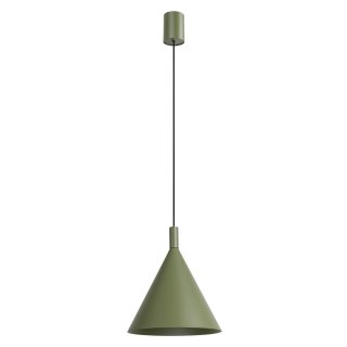 Sollux Lighting Lampa wisząca NOX 25 zielona oliwka