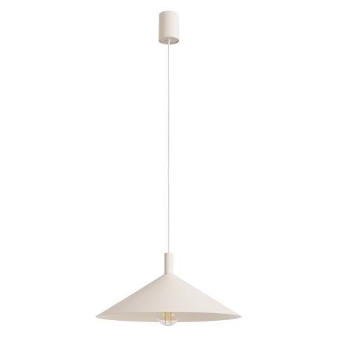 Sollux Lighting Lampa wisząca NOX 40 beżowa