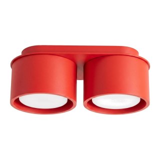 Sollux Lighting Plafon MODO 2 czerwony Gx53