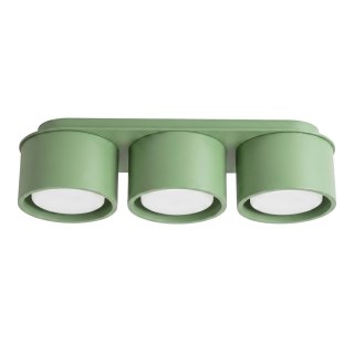 Sollux Lighting Plafon MODO 3 szałwiowy Gx53