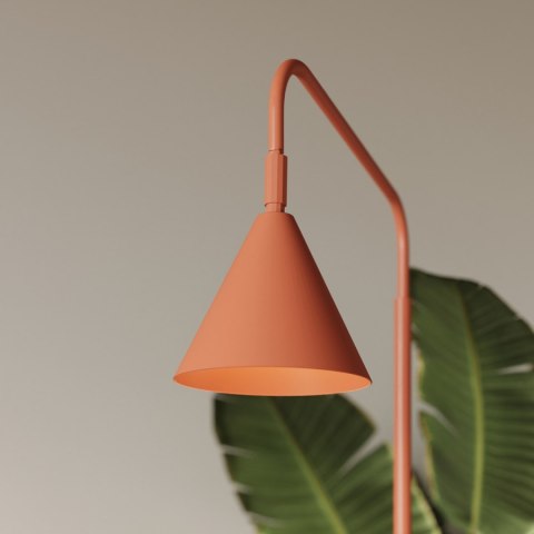 Sollux Lighting Lampa podłogowa NOX ochra czerwona