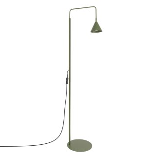 Sollux Lighting Lampa podłogowa NOX zielona oliwka