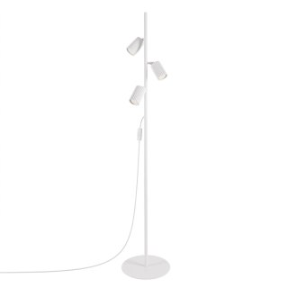 Sollux Lighting Lampa podłogowa KARBON 3 biała