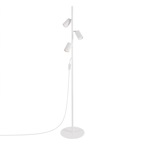 Sollux Lighting Lampa podłogowa KARBON 3 biała