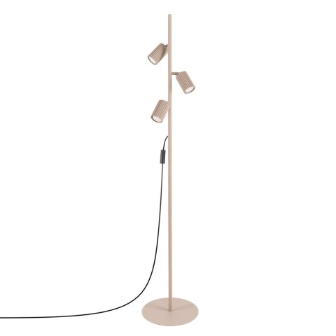 Sollux Lighting Lampa podłogowa KARBON 3 taupe