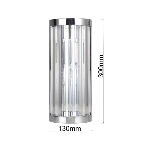 Light Prestige Kinkiet Vetro chrom 1xE14