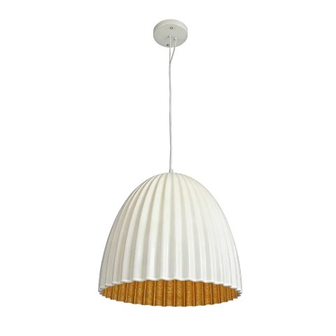 Light Prestige Lampa wisząca Elva 50 cm biały