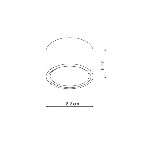 Light Prestige Oprawa natynkowa Kendal biała IP65 GX53