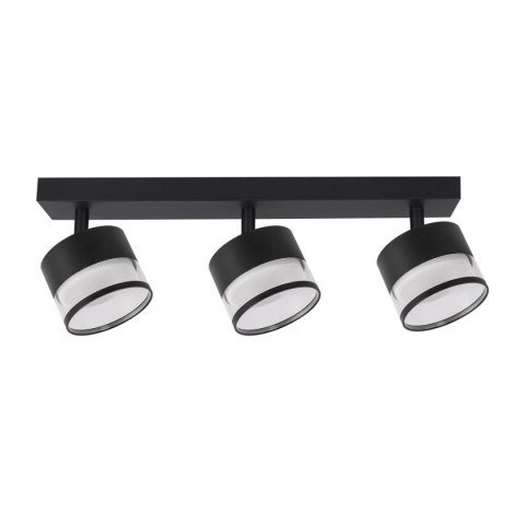 Light Prestige Spot Kendal 3 transparetny / czarny GX53