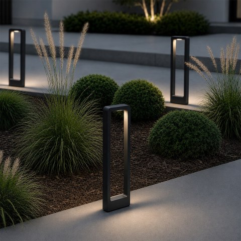 Lampa ogrodowa INFINITY CPD-005 12W IP65 CCT Czarna