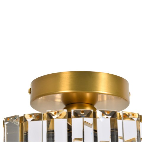 Light Prestige Plafon Vetro złoty 1xE27