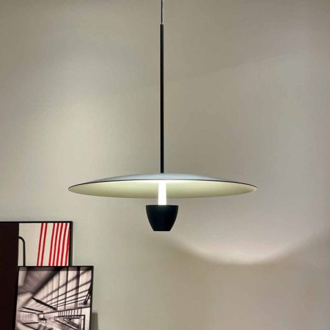 Light Prestige Lampa wisząca Ufo L czarna LED CCT