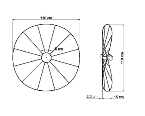 Kinkiet / Plafon ESKOLA