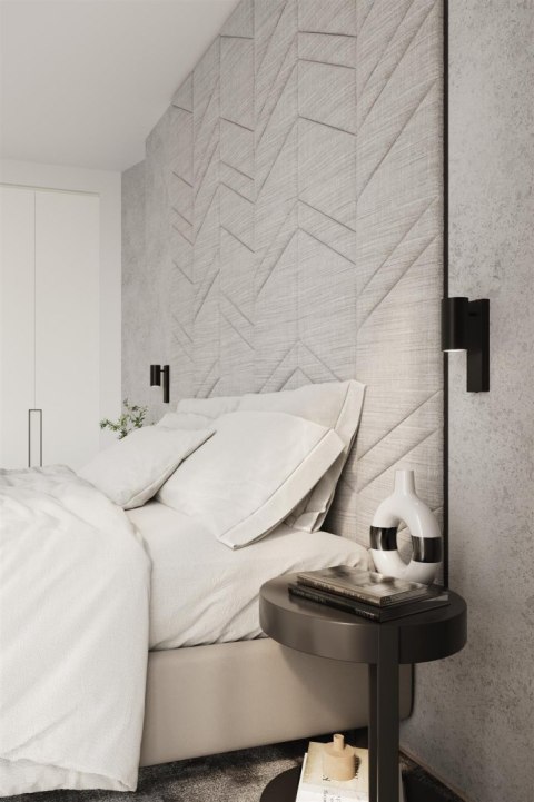 Sollux Lampa Kinkiet UTTI czarny