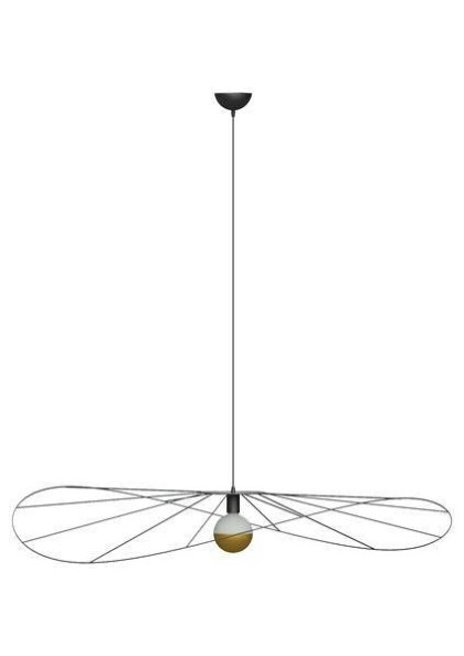 Lampa wisząca ESKOLA 140 czarna