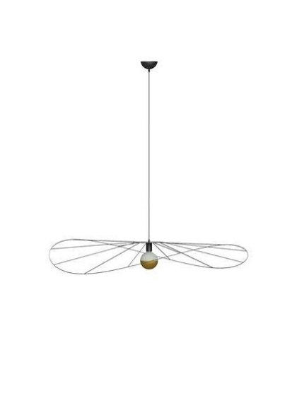 Sollux Lampa wisząca ESKOLA 70 czarna