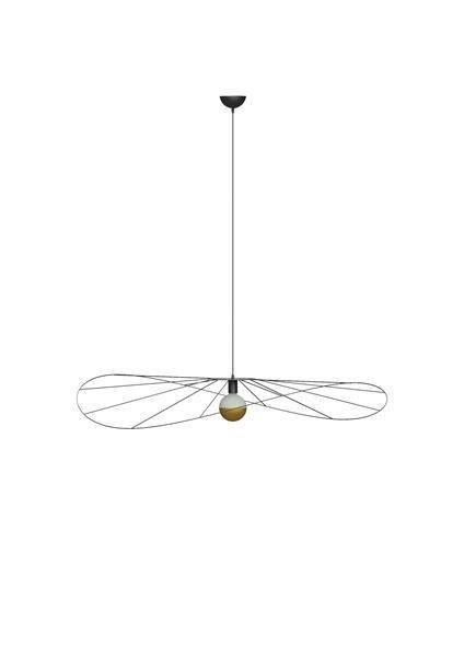 Sollux Lampa wisząca ESKOLA 70 czarna