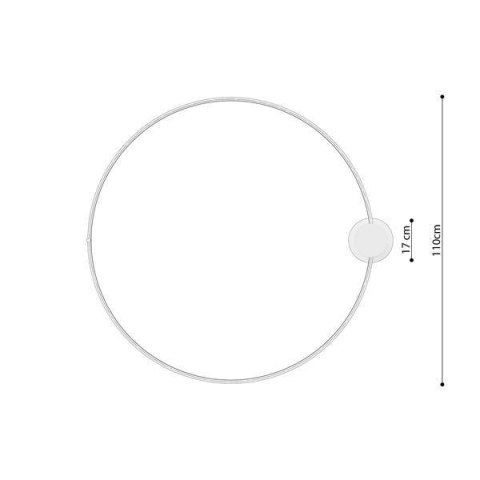 Sollux Lampa Plafon RIO 110 biały LED 4000K