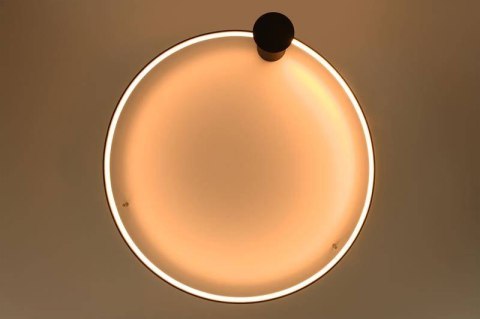 Sollux Lampa Plafon RIO 110 czarny LED 3000K