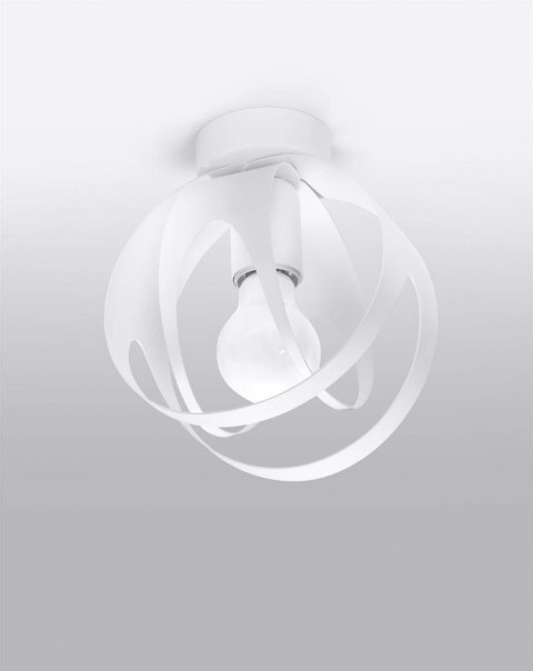 Sollux Lampa Plafon TULOS biały
