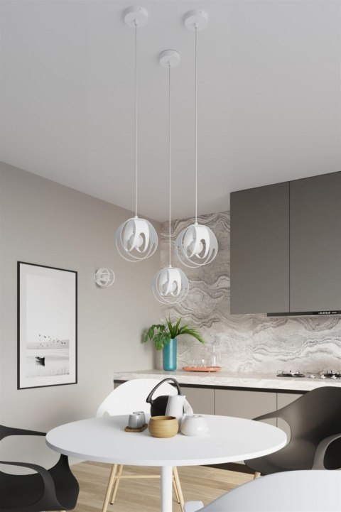 Sollux Lampa Plafon TULOS biały