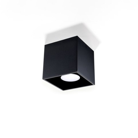 Sollux Lighting Plafon QUAD 1 czarny