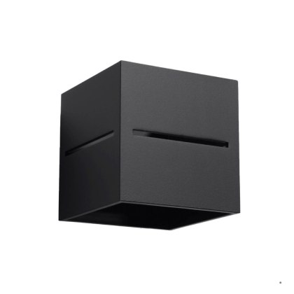 Sollux Lighting Kinkiet LOBO czarny