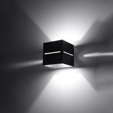 Sollux Lighting Kinkiet LOBO czarny