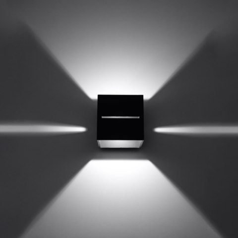 Sollux Lighting Kinkiet LOBO czarny