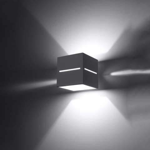 Sollux Lighting Kinkiet LOBO szary