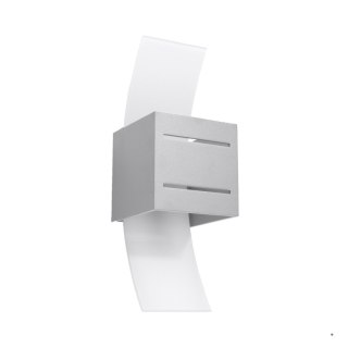 Sollux Lighting Kinkiet LORETO szary