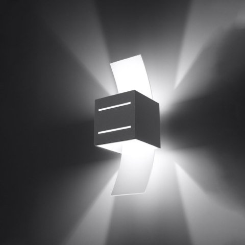 Sollux Lighting Kinkiet LORETO szary