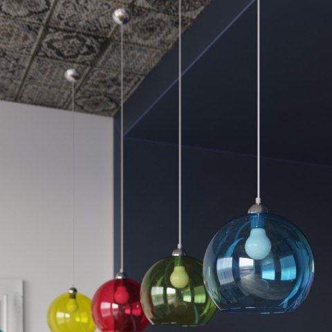 Sollux Lighting Lampa wisząca BALL grafit
