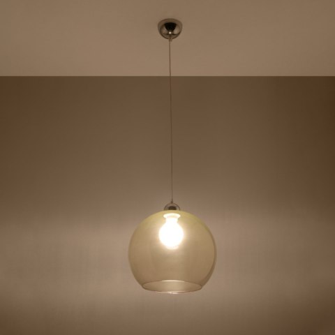 Sollux Lighting Lampa wisząca BALL szampański