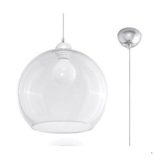 Sollux Lighting Lampa wisząca BALL transparentny