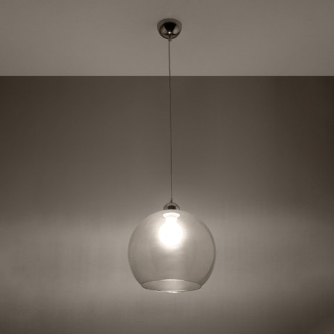 Sollux Lighting Lampa wisząca BALL transparentny