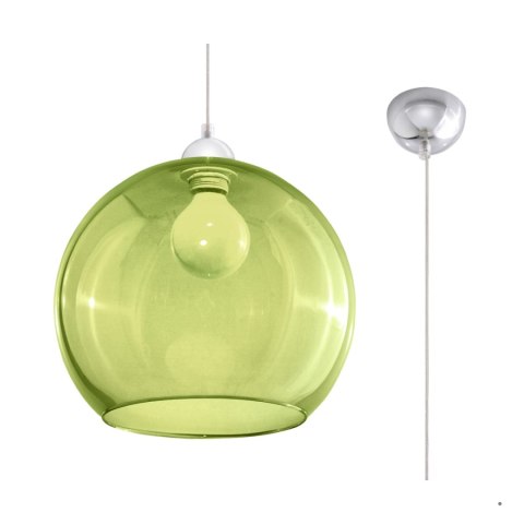 Sollux Lighting Lampa wisząca BALL zielona