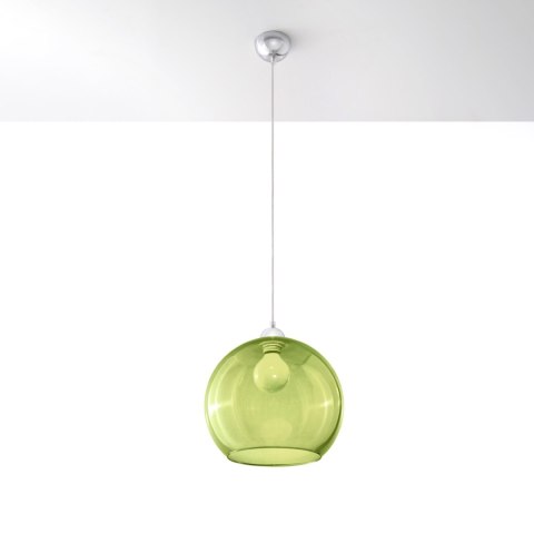 Sollux Lighting Lampa wisząca BALL zielona