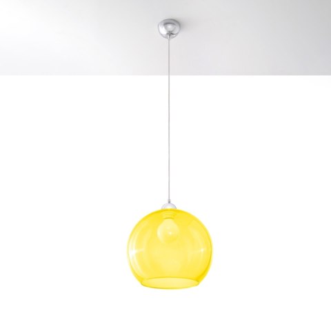 Sollux Lighting Lampa wisząca BALL żółta
