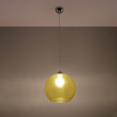 Sollux Lighting Lampa wisząca BALL żółta