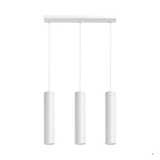 Sollux Lighting Lampa wisząca LAGOS 3L biały