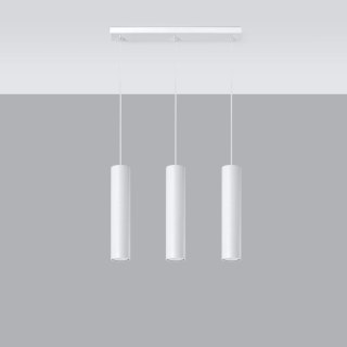 Sollux Lighting Lampa wisząca LAGOS 3L biały