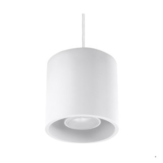 Sollux Lighting Lampa wisząca ORBIS 1 biały